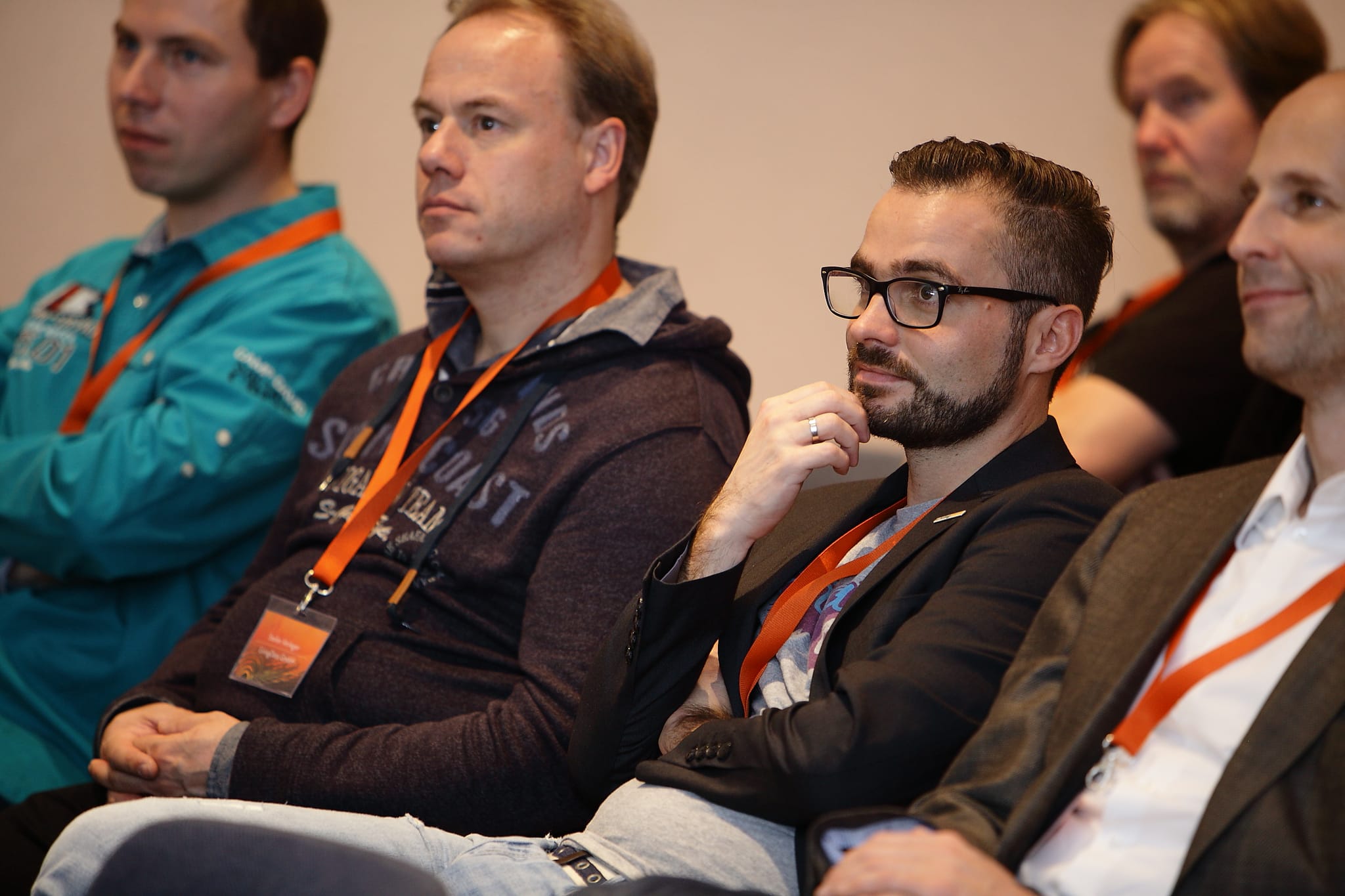 Alexander Brückner von LivingData im Publikum beim umbOktoberfest 2015
