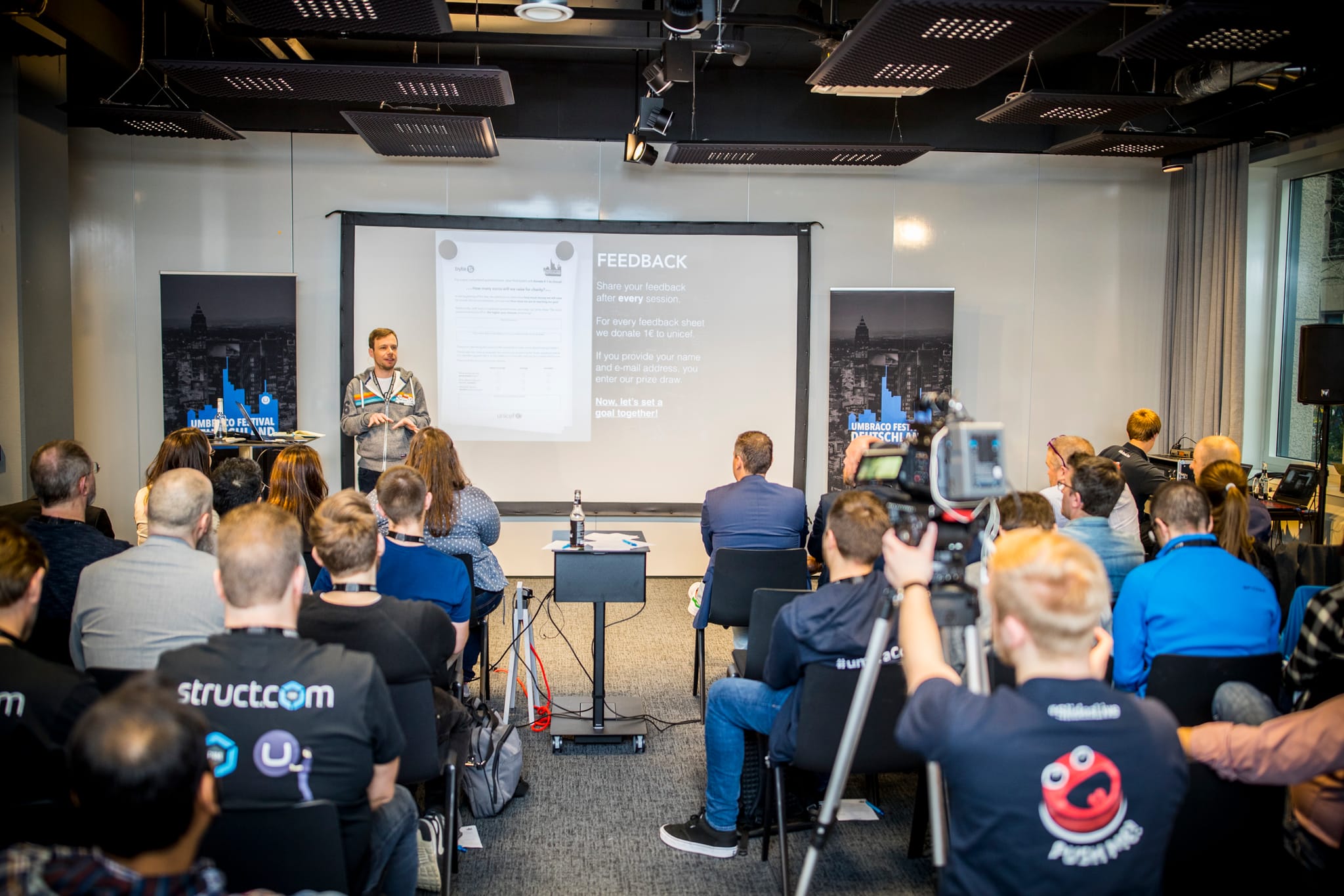byte5-Gründer Christian Wendler auf dem Umbraco-Festival Deutschland 2019