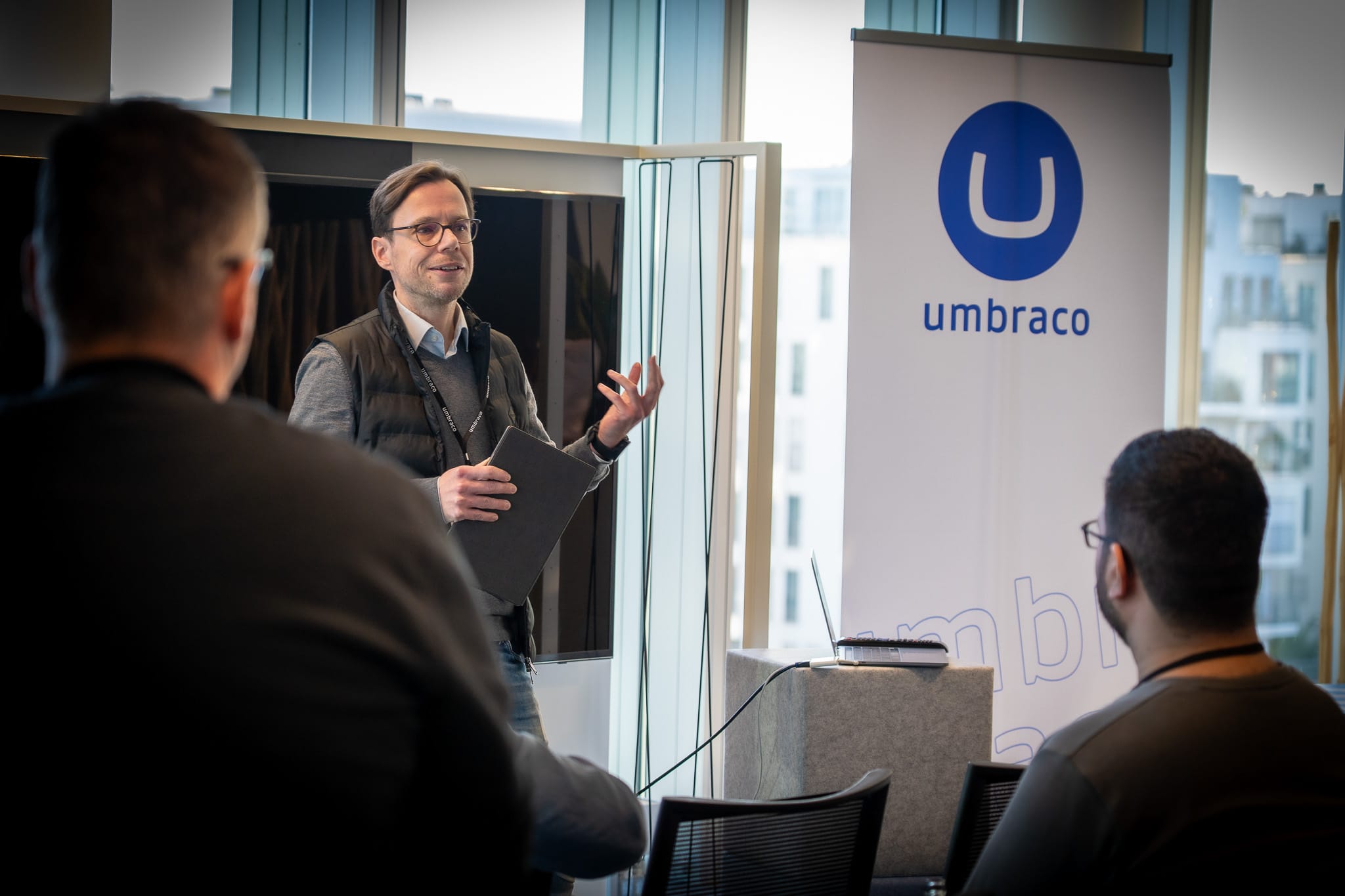 Christian Wendler at the Umbraco Partner Summit