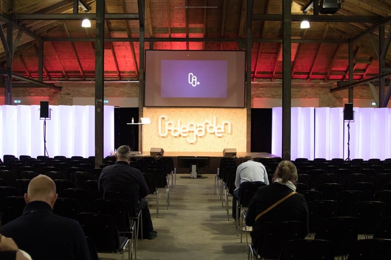 Der große Session-Raum beim Codegarden 2016