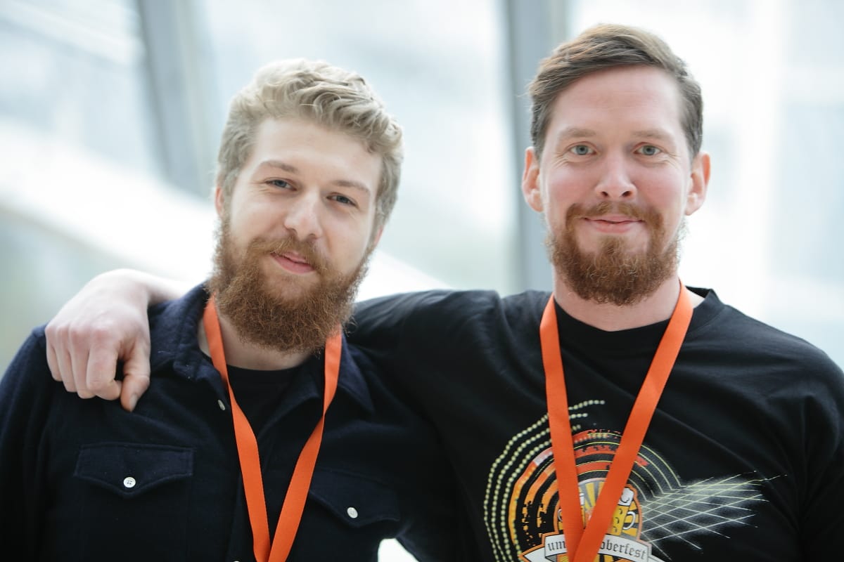 Mads Rasmussen und Rune Strand beim umbOktoberfest 2015
