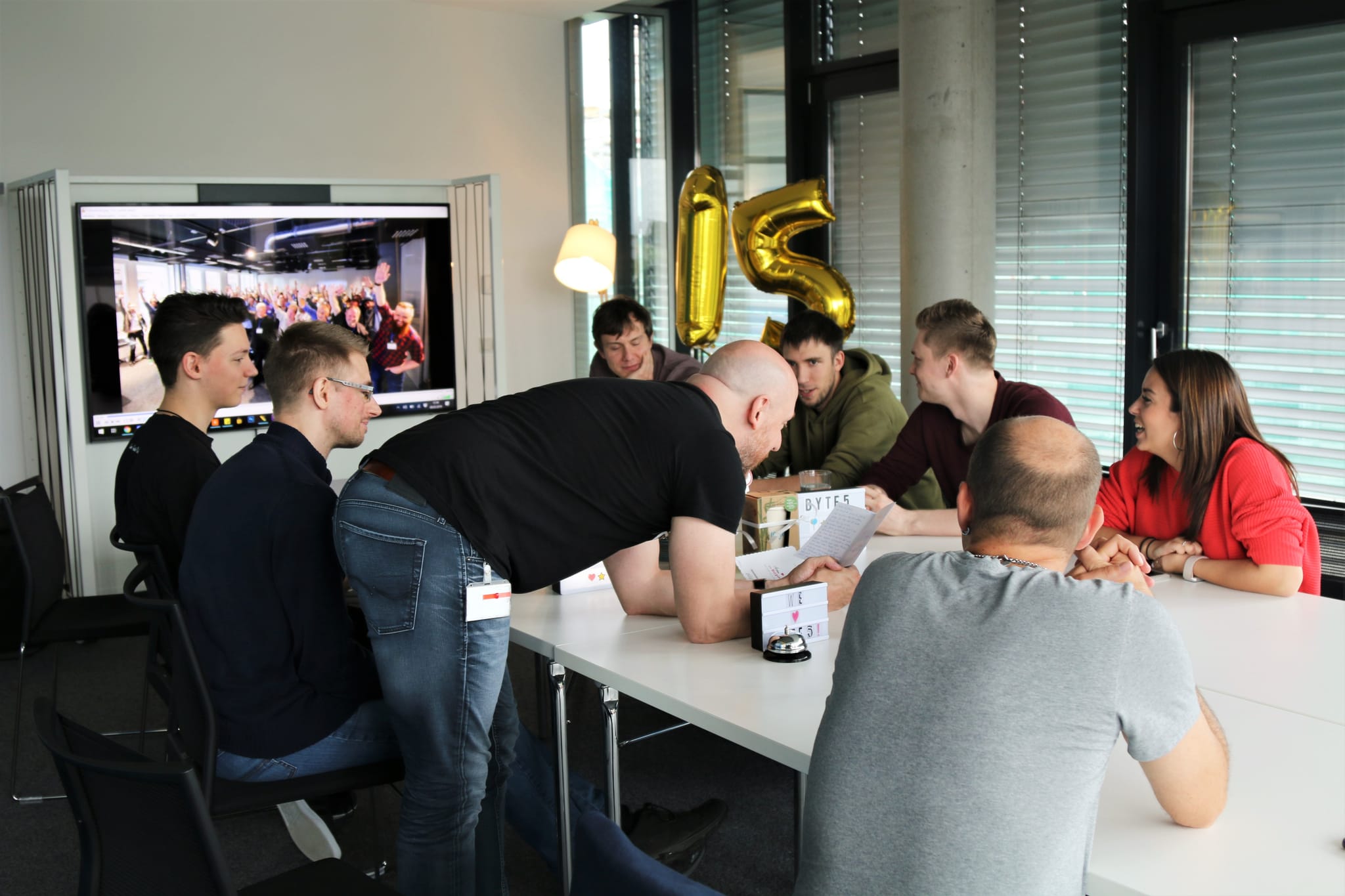 byte5-Team feiert 15. Geburtstag