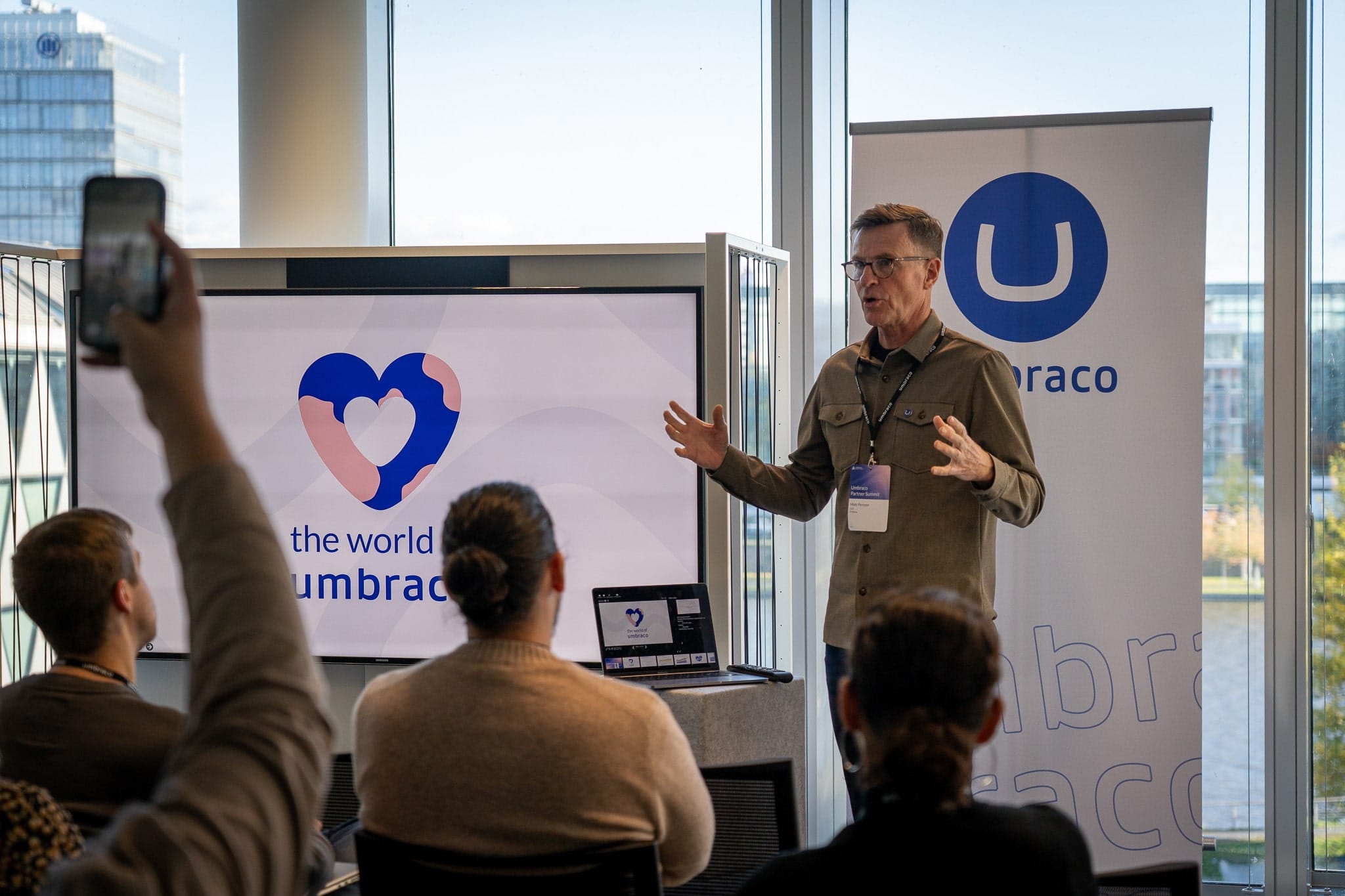 Mats Persson at the Umbraco DACH Partner Summit