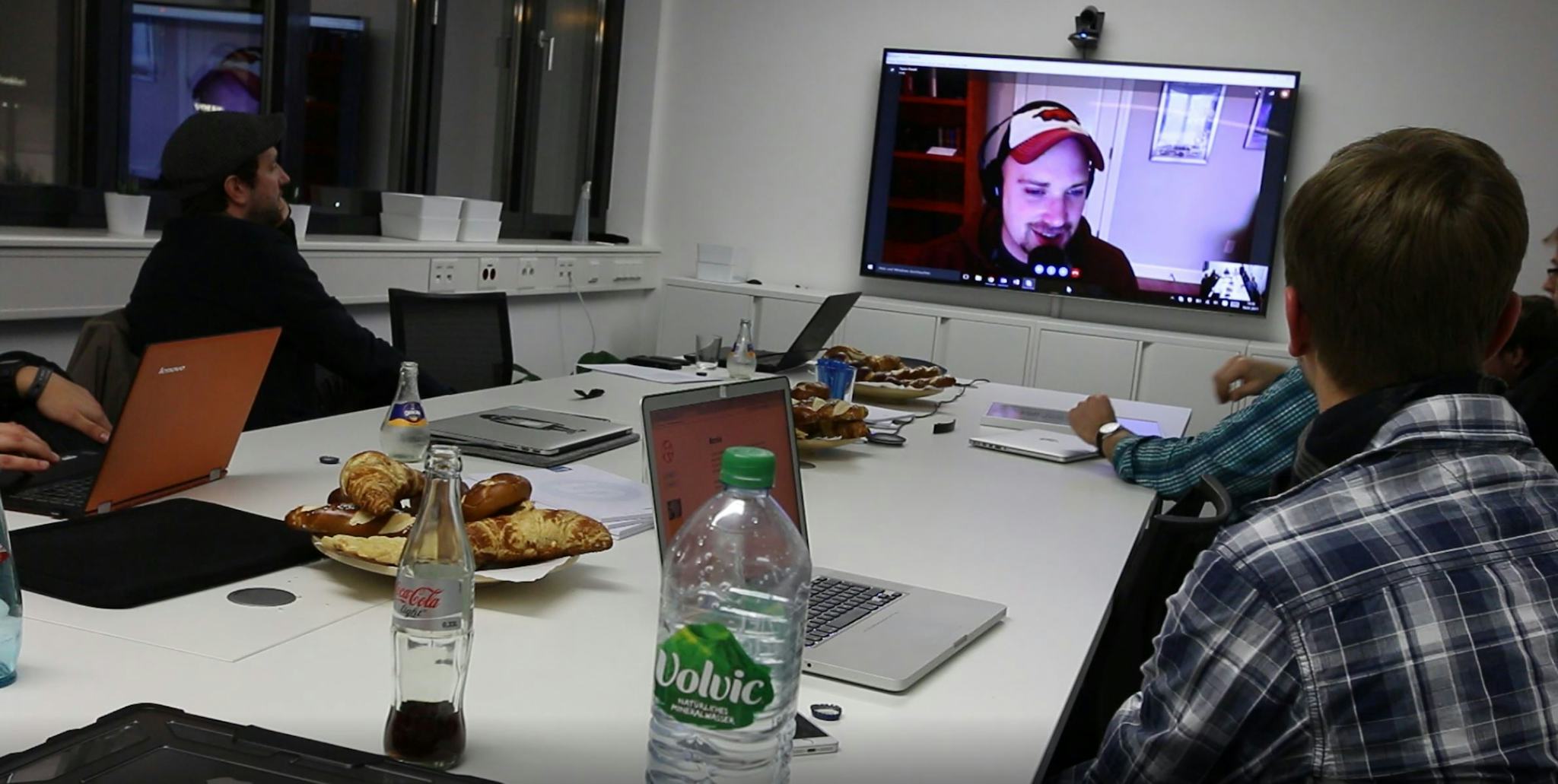 Taylor Otwell nimmt per Skype am Laravel-Meetup Rhein-Main teil
