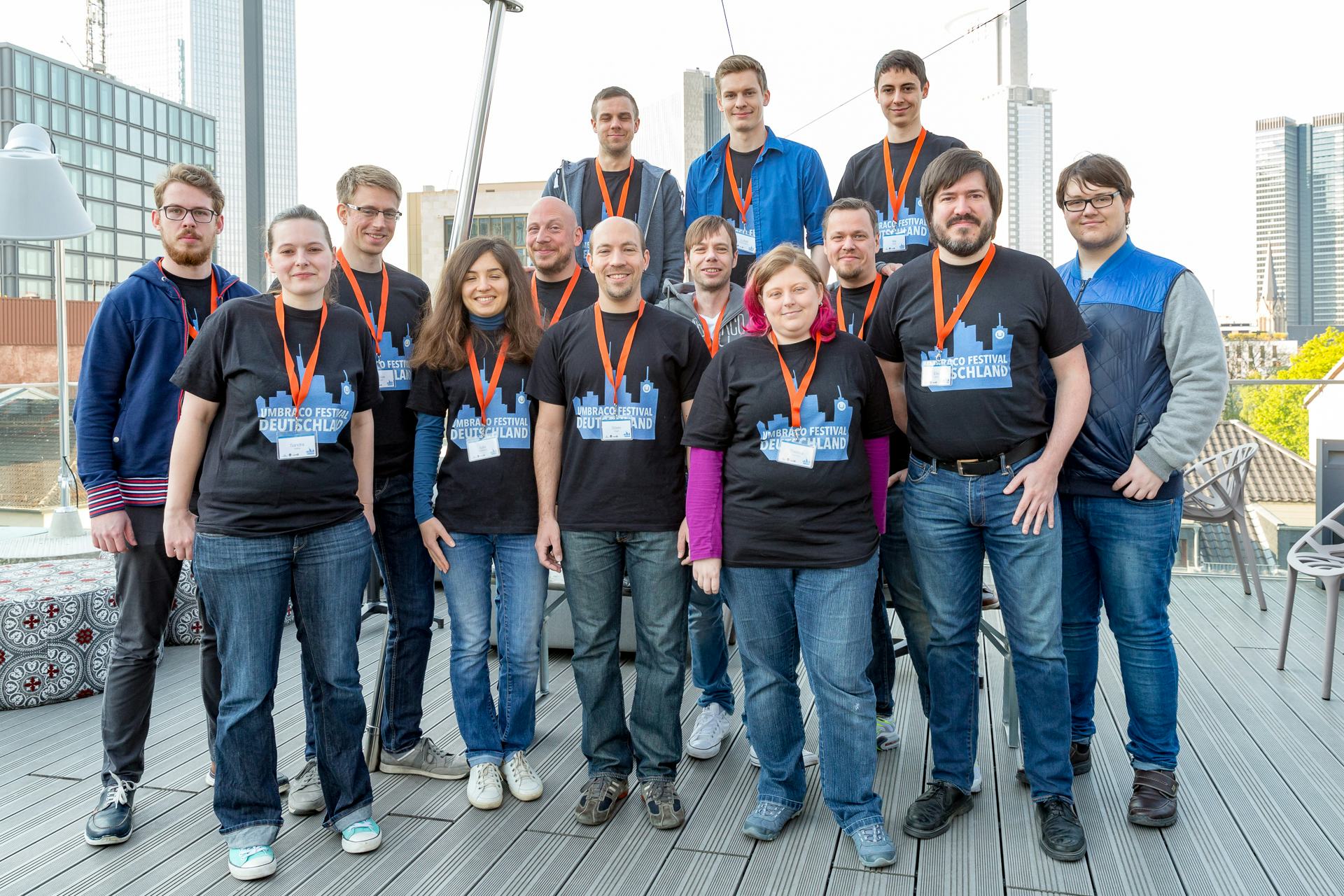 Das Team von byte5 beim Umbraco-Festival Deutschland 2017