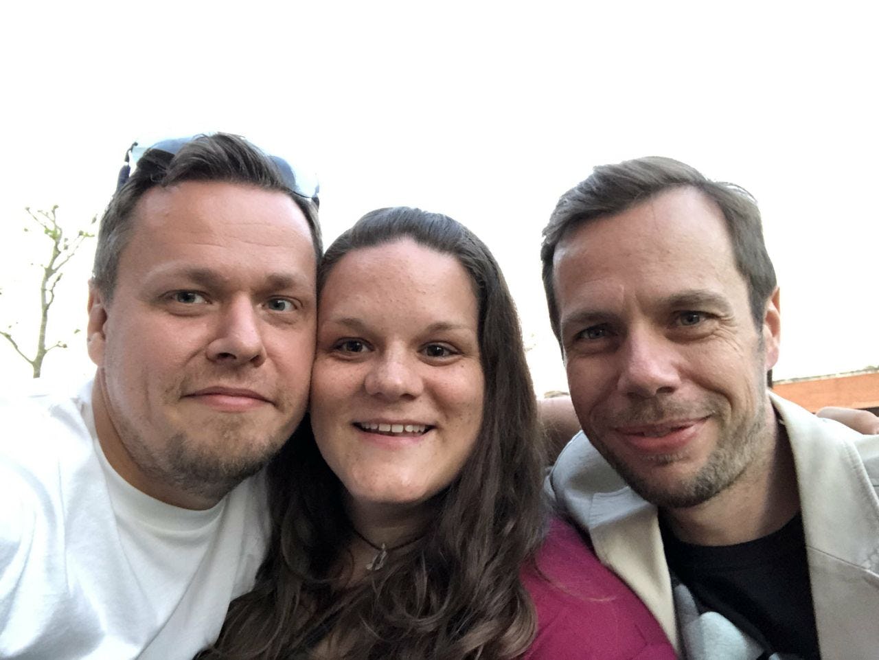 Marcel Wege, Laura Vogt und Christian Wendler auf dem Umbraco-Codegarden 2018